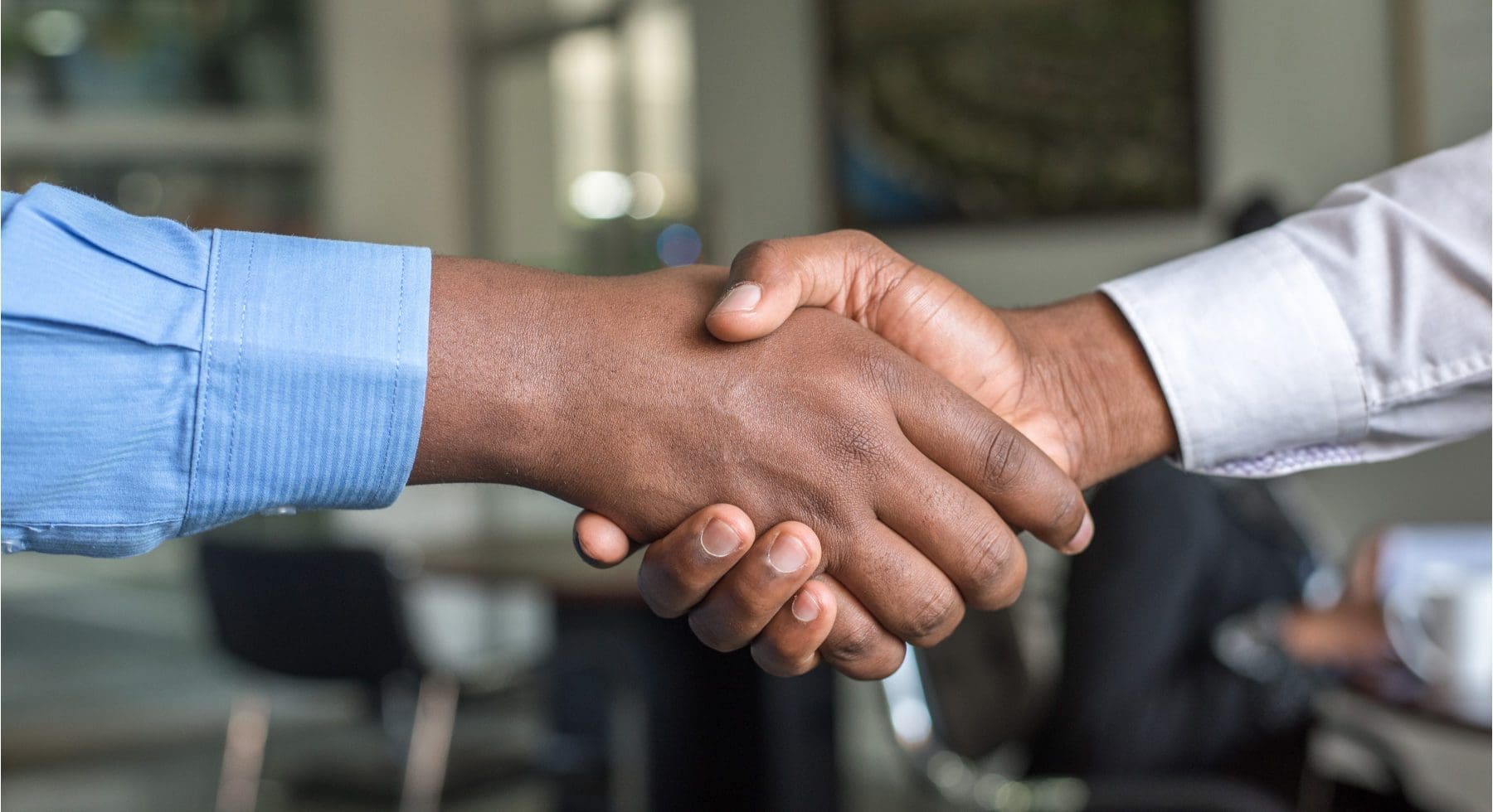 a handshake